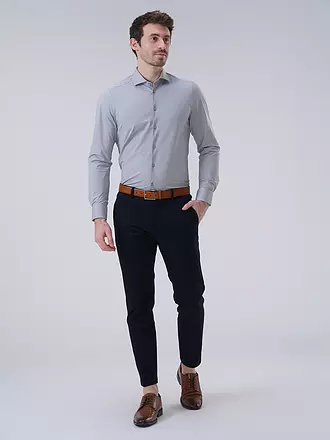 PURE | Chemise en jersey coupe slim | grau